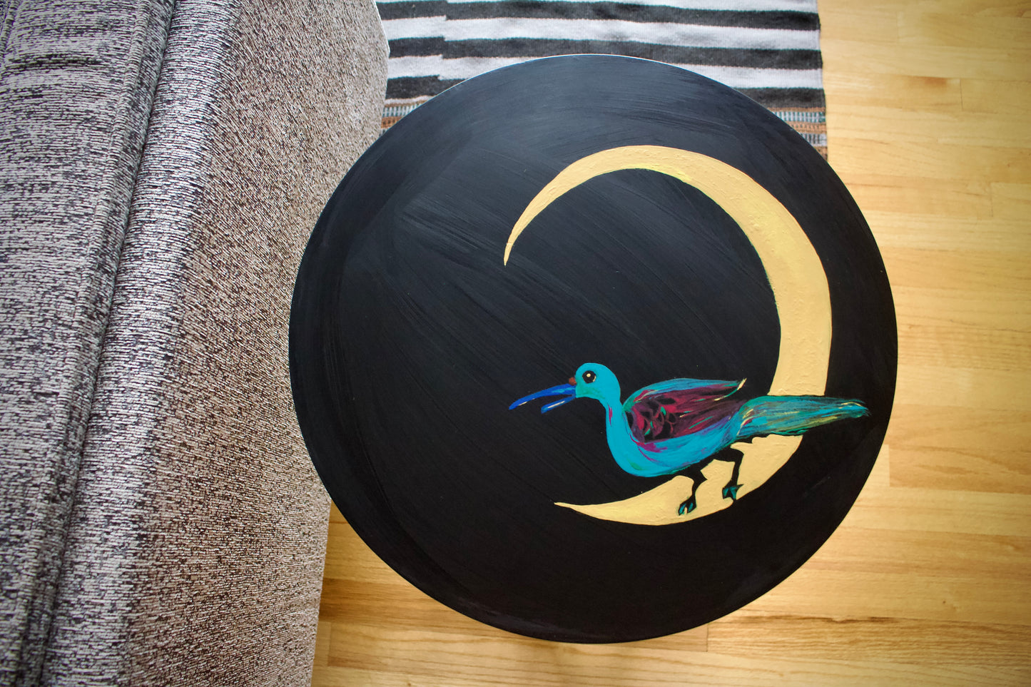 Phoenix Waiting on the Moon Table