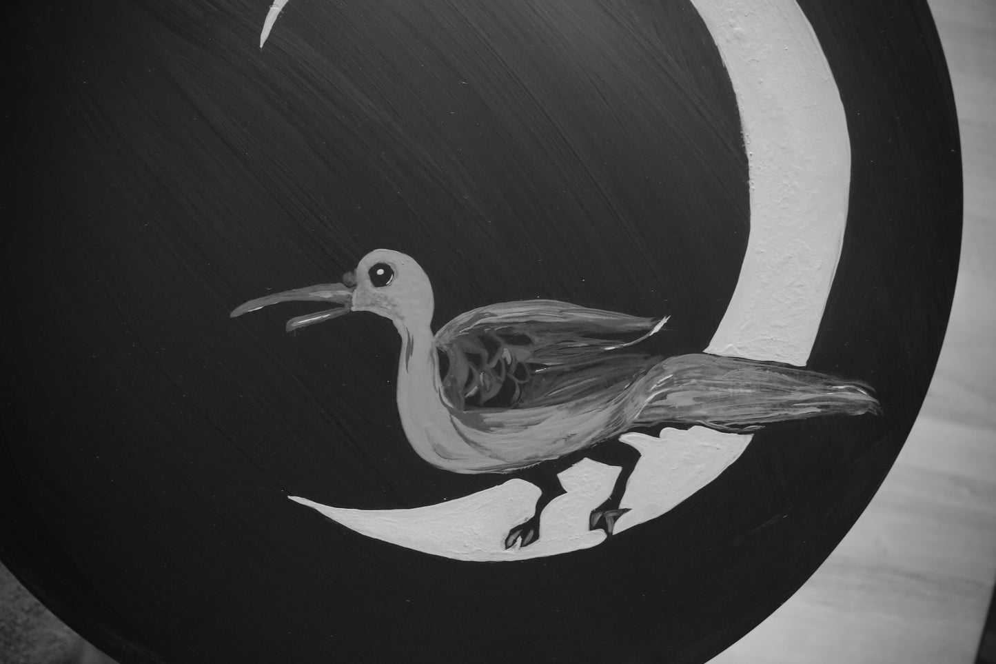 Phoenix Waiting on the Moon Table