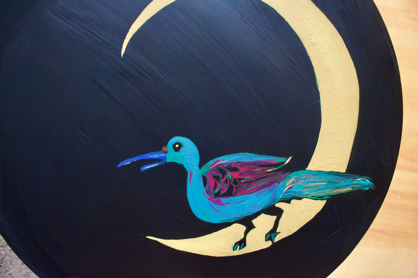 Phoenix Waiting on the Moon Table